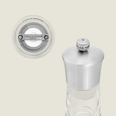 Cole & Mason Bromley Acrylic & Stainless Steel Mill 6